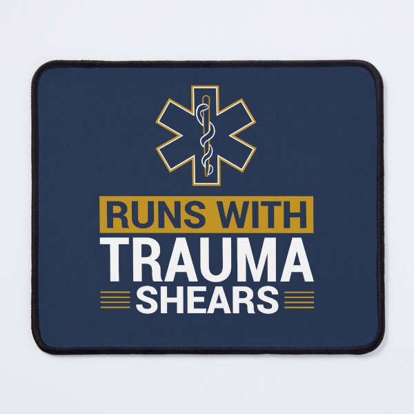 Item preview, Runs With Nursing Shears designed and sold by Tidal Ryse.