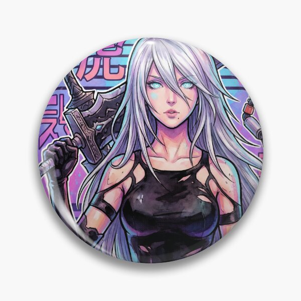 Item preview, A2 NieR Automata Cold Blue Eyes Beauty Mark Icon designed and sold by Senpaiwaves.