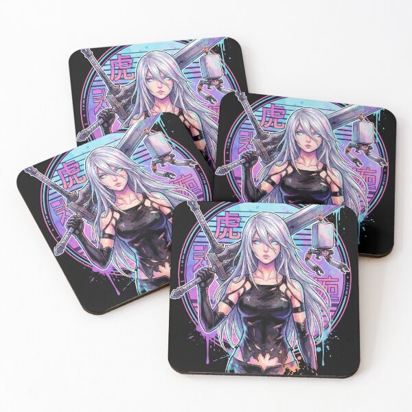 Item preview, A2 NieR Automata Cold Blue Eyes Beauty Mark Icon designed and sold by Senpaiwaves.