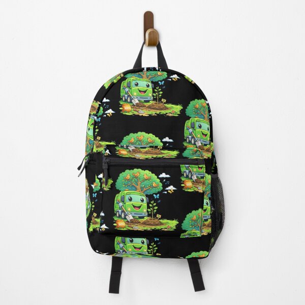 Item preview, Dumpy Garbage Truck Tree Planting Kids Nature Design designed and sold by Str8like dattshirts.