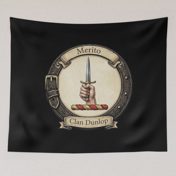Item preview, Clan Dunlop Crest designed and sold by BagTown Clans.