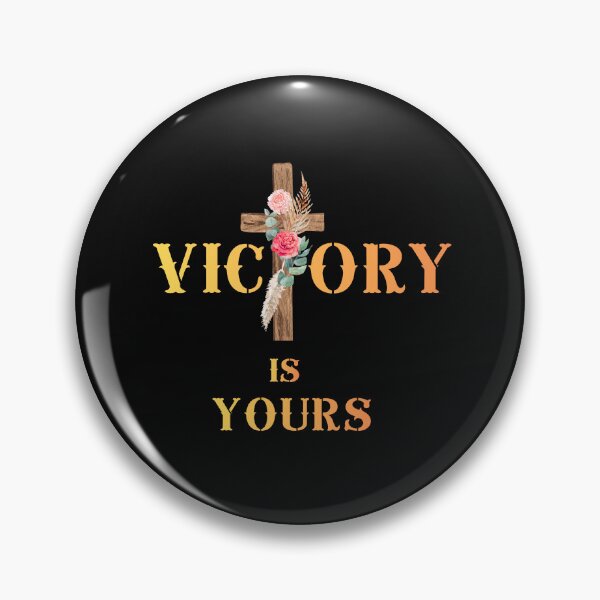 Item preview, Victory is Yours Bold Strength Empowerment designed and sold by Living Hope Studio .