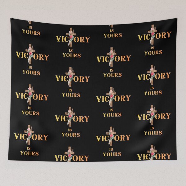 Item preview, Victory is Yours Bold Strength Empowerment designed and sold by Living Hope Studio .