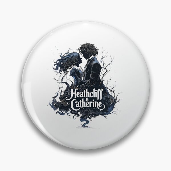 Item preview, Wuthering Heights Heathcliff & Catherine Gothic Embrace Dark Romance Design designed and sold by Fenay Designs.