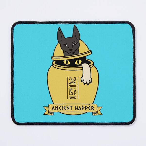 Item preview, The Ancient Napper - Funny Egyptian Canopic Jar Cat designed and sold by MythoWorldddd.