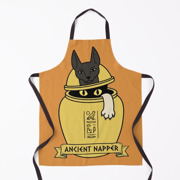 Item preview, The Ancient Napper - Funny Egyptian Canopic Jar Cat designed and sold by MythoWorldddd.