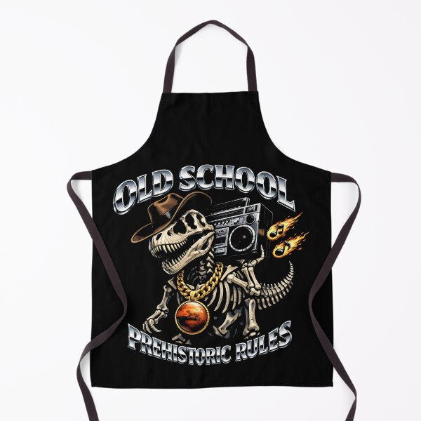 Item preview, Old School Prehistoric Rules Hip Hop T-Rex Skeleton designed and sold by SplashTastic.