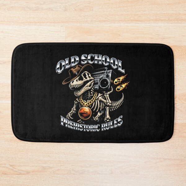 Item preview, Old School Prehistoric Rules Hip Hop T-Rex Skeleton designed and sold by SplashTastic.