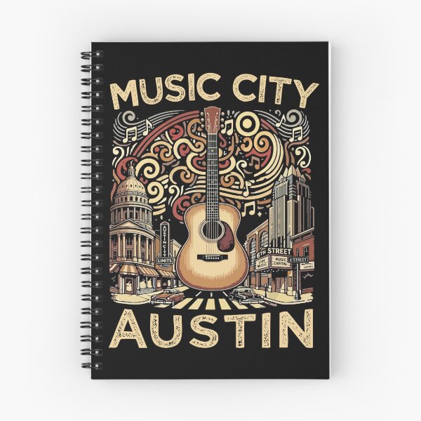 Item preview, Music City Austin Souvenir Texas Live Music Austin designed and sold by DSWShirts.