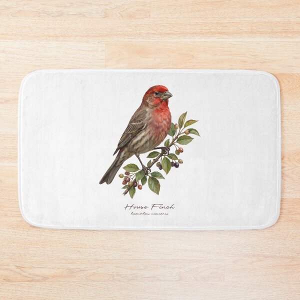 Item preview, House Finch on Fruity Branch designed and sold by Takeda-art.