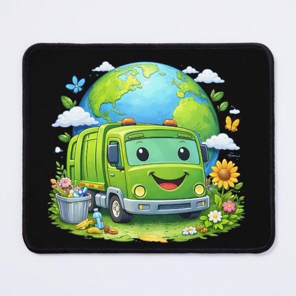 Item preview, Dumpy Garbage Truck Earth Day Kids Planet Care Design designed and sold by Str8like dattshirts.