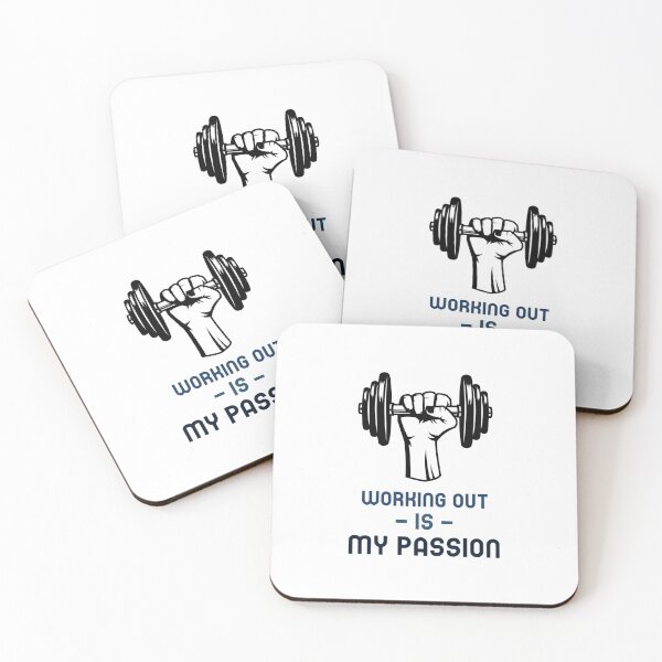 Item preview, Working out is my passion designed and sold by greener designs.