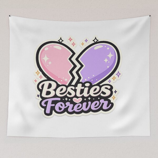 Item preview, Besties Forever Cute BFF Matching Friendship Design designed and sold by CLOUTKULT.