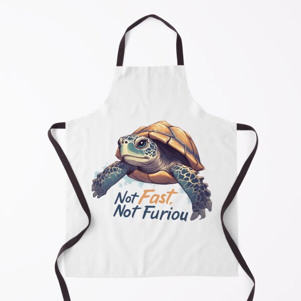 Item preview, Not Fast Not Furious Funny Turtle Design designed and sold by owi-art.
