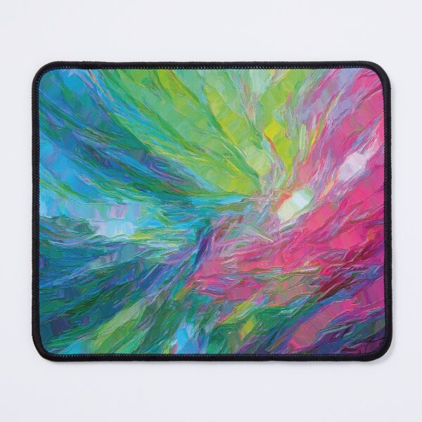 Item preview, Vibrant abstract work in blue, green and pink designed and sold by Photopat.