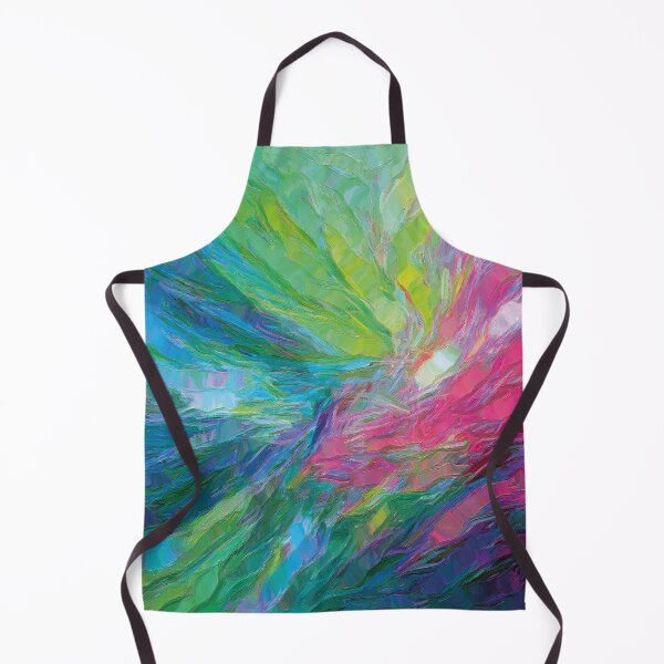 Item preview, Vibrant abstract work in blue, green and pink designed and sold by Photopat.