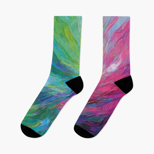 Item preview, Vibrant abstract work in blue, green and pink designed and sold by Photopat.