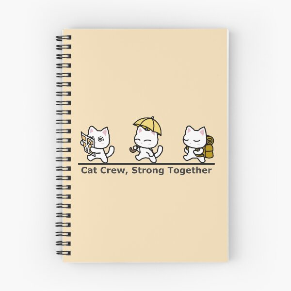 Item preview, Cat Crew Strong Together. Cute Chibi Adventure Cats United in Strength designed and sold by JWSmile.