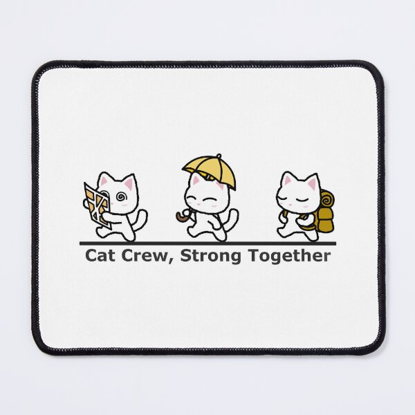 Item preview, Cat Crew Strong Together. Cute Chibi Adventure Cats United in Strength designed and sold by JWSmile.