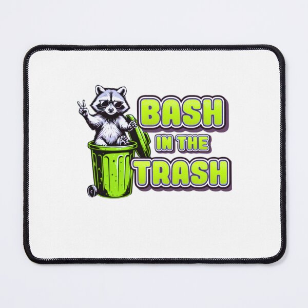 Item preview, BASH IN THE GRASS FUNNY RACCOON DESIGN designed and sold by Unabasheddesignsbysam.