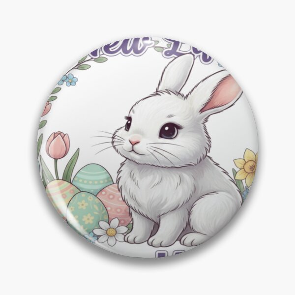 Item preview, Cute Easter Bunny New Hope Design designed and sold by PrintBreeze.