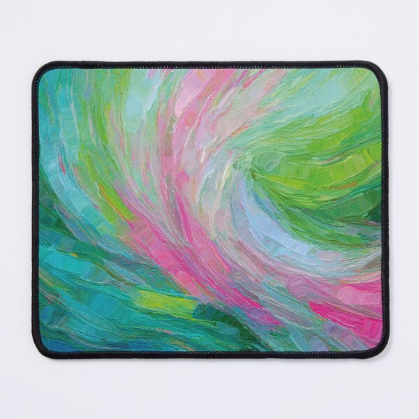 Item preview, Vibrant abstract work in blue, green and pink designed and sold by Photopat.