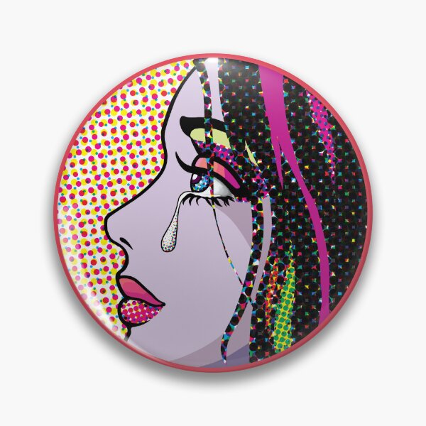 Item preview, Pop Art and Op Art of the Face designed and sold by cremedecolor.
