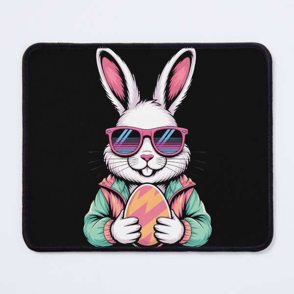 Item preview, Cool Easter Bunny Retro Sunglasses Hoodie Easter Egg T-Shirt V1 designed and sold by DarylWelsh2024.