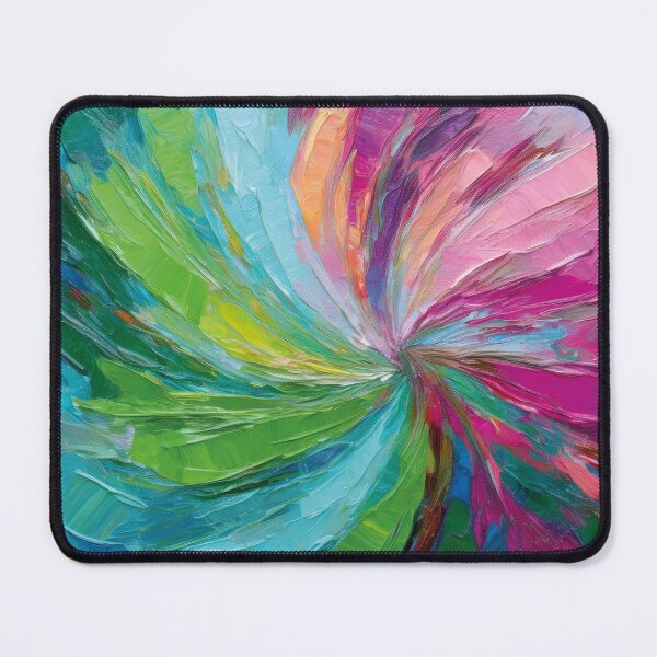 Item preview, Vibrant abstract work in blue, green and pink designed and sold by Photopat.