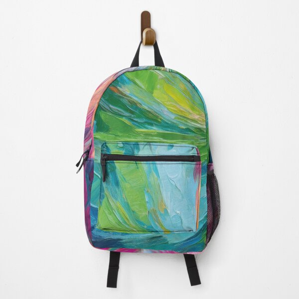 Item preview, Vibrant abstract work in blue, green and pink designed and sold by Photopat.