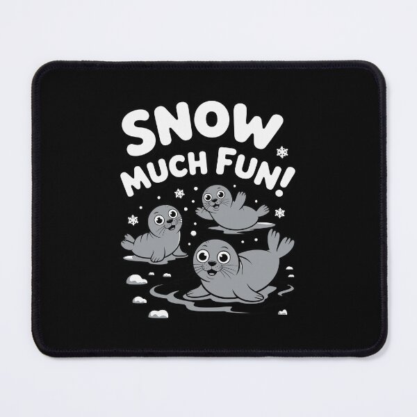 Item preview, Snow Much Fun Seal , designed and sold by jkrphoto.
