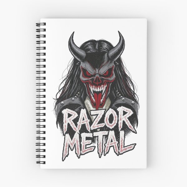 Item preview, Razor Metal Demon - Heavy Metal Shredder Art designed and sold by NexKris.
