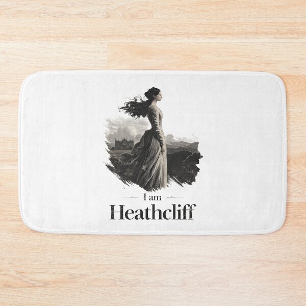 Item preview, Wuthering Heights Antique Illustration Catherine I am Heathcliff Book print designed and sold by Fenay Designs.