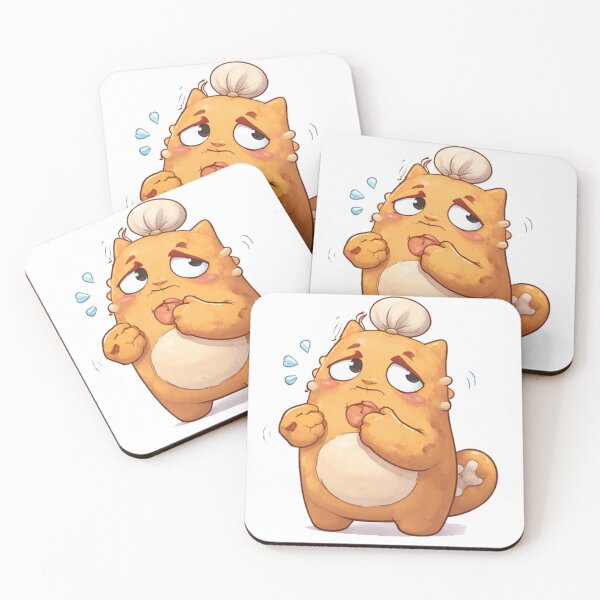 Item preview, Nervous BUBU the Snack Monster designed and sold by bubuandfriends.