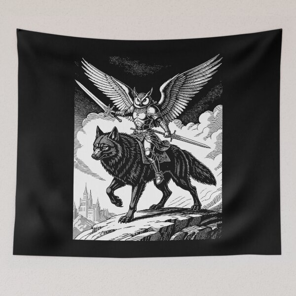 Item preview, Andras The Owl Rider designed and sold by taiche.