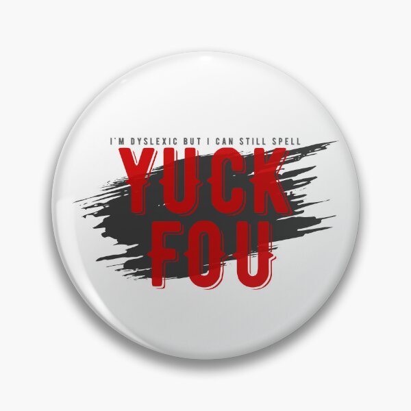 Item preview, Yuck Fou | Cheeky Spoonerism Humor  designed and sold by PixelGrafiks.