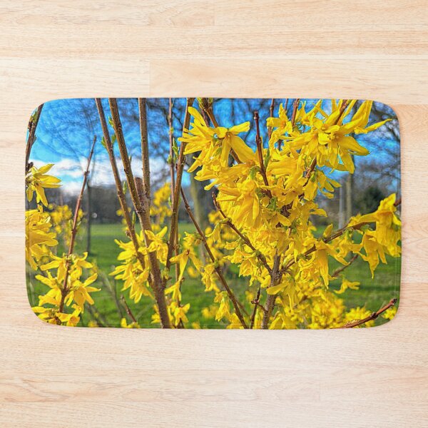 Item preview, Vibrant Forsythia Flowers in Spring Sunshine designed and sold by Violaman.