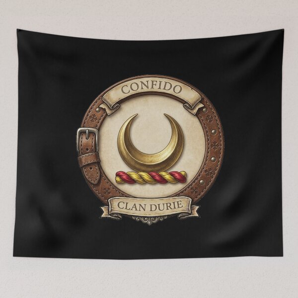 Item preview, Clan Durie Crest designed and sold by BagTown Clans.