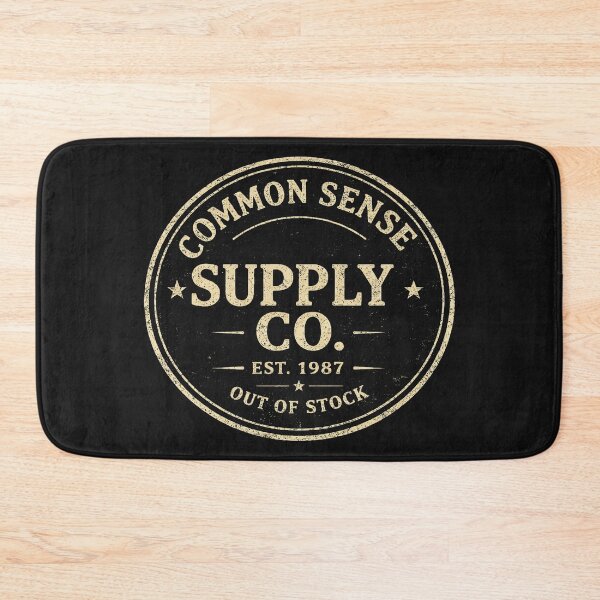 Item preview, Common Sense Supply Co Shirt Out of Stock Vintage Style Graphic Tee designed and sold by GhostDawgs.