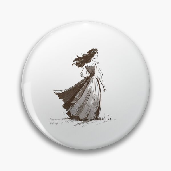 Item preview, Wuthering Heights Catherine I am Heathcliff Sketch style moorland design designed and sold by Fenay Designs.