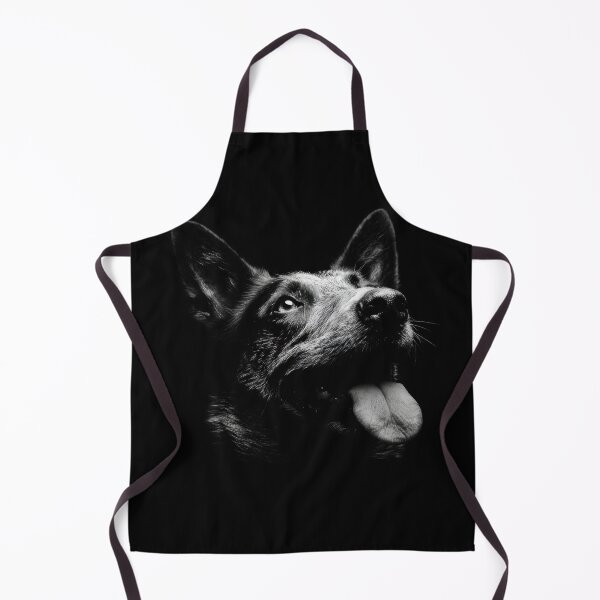 Item preview, Dog looks up in dark setting designed and sold by anytka.