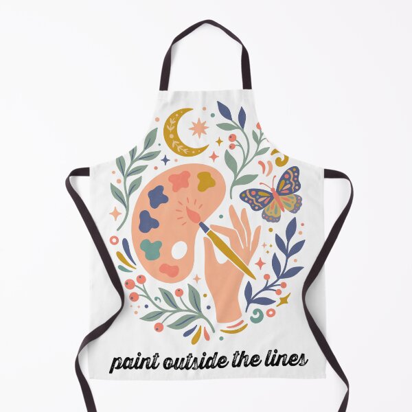 Item preview, Retro Boho Artist Hand and Palette Vector Illustration Nature designed and sold by DiNata.