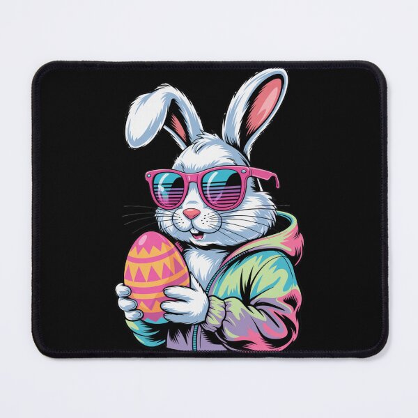 Item preview, Cool Easter Bunny Retro Sunglasses Hoodie Easter Egg T-Shirt V2 designed and sold by DarylWelsh2024.