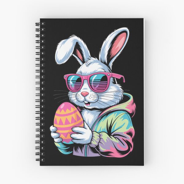 Item preview, Cool Easter Bunny Retro Sunglasses Hoodie Easter Egg T-Shirt V2 designed and sold by DarylWelsh2024.