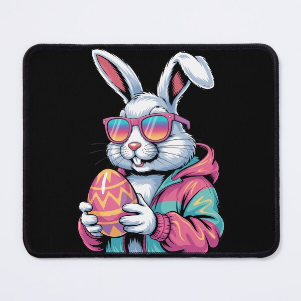 Item preview, Cool Easter Bunny Retro Sunglasses Hoodie Easter Egg T-Shirt V3 designed and sold by DarylWelsh2024.