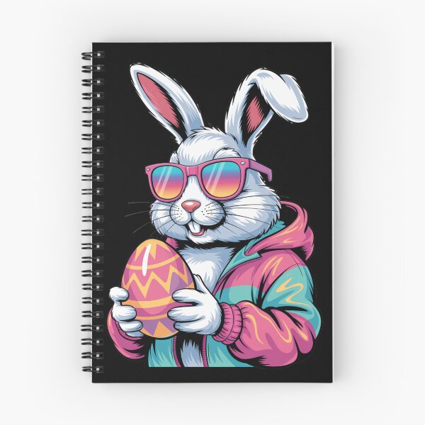 Item preview, Cool Easter Bunny Retro Sunglasses Hoodie Easter Egg T-Shirt V3 designed and sold by DarylWelsh2024.