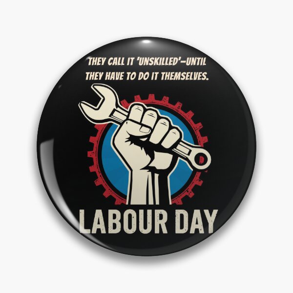 Item preview, Happy Labour Day Funny Worker Quote ver18 | Labor Day Holiday Aesthetic Design | International Labour Day Weekend Gift designed and sold by mndesignworx.