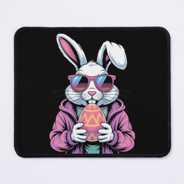 Item preview, Cool Easter Bunny Retro Sunglasses Hoodie Easter Egg T-Shirt V7 designed and sold by DarylWelsh2024.
