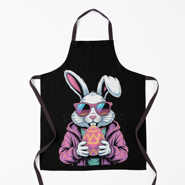 Item preview, Cool Easter Bunny Retro Sunglasses Hoodie Easter Egg T-Shirt V7 designed and sold by DarylWelsh2024.