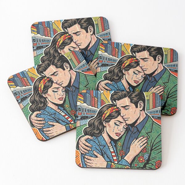 Item preview, A couple separated by distance. designed and sold by PP&RAINBOW SHOP.